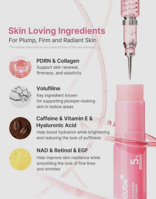 Pink collagen volume multi balm